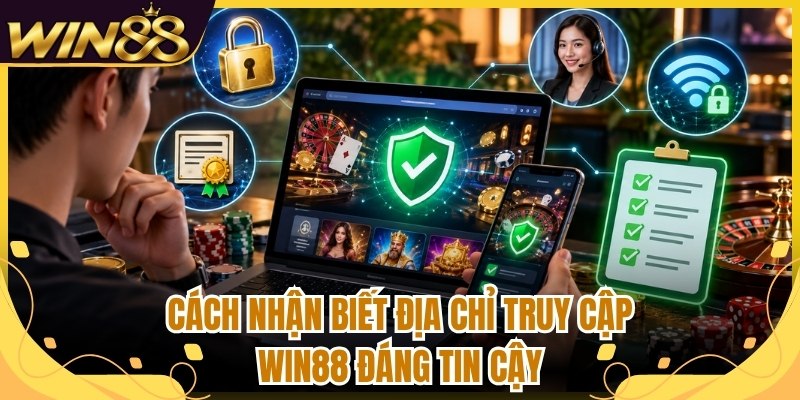 Cách nhận biết địa chỉ truy cập Win88 đáng tin cậy