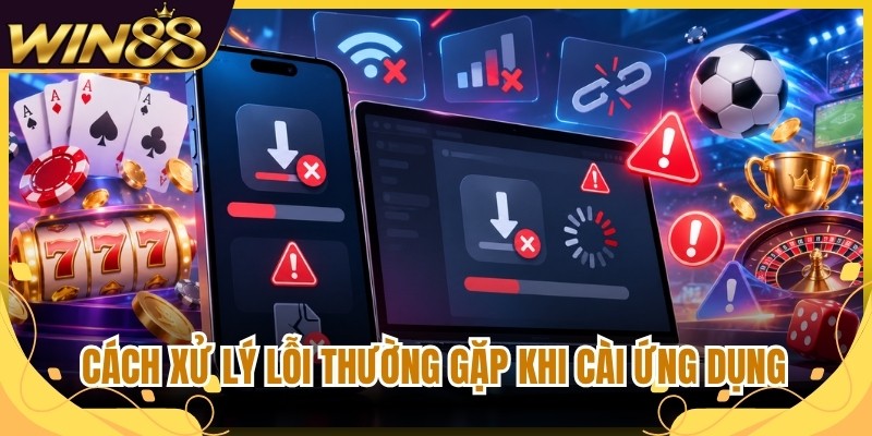Cách xử lý lỗi thường gặp khi cài ứng dụng 