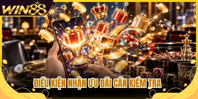 Điều kiện nhận ưu đãi cần kiểm tra 