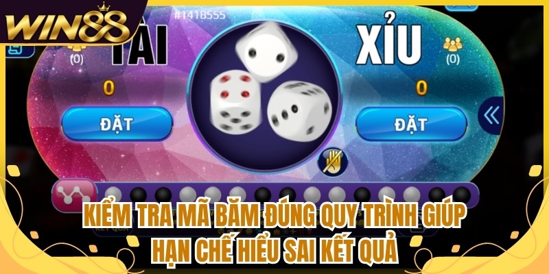 Kiểm tra mã băm đúng quy trình giúp hạn chế hiểu sai kết quả