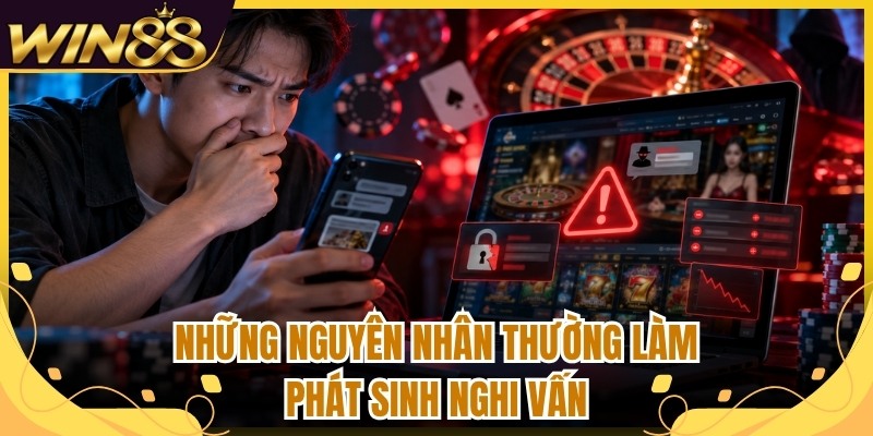 Những nguyên nhân thường làm phát sinh nghi vấn