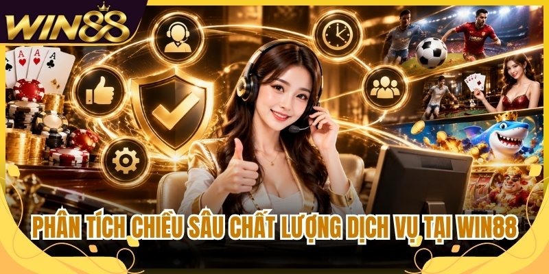 Phân tích chiều sâu chất lượng dịch vụ tại Win88