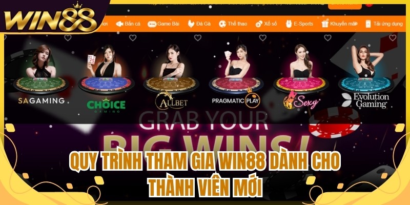 Win88 Là Gì - Khám Phá Hệ Sinh Thái Giải Trí Trực Tuyến 3 Quy trình tham gia Win88 dành cho thành viên mới