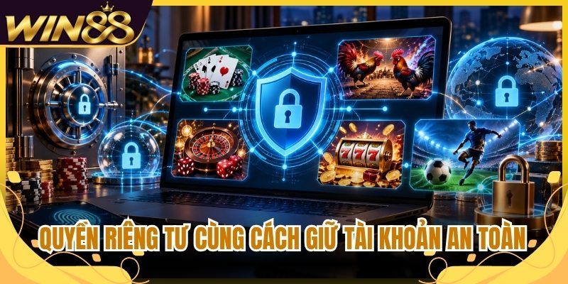 Chính Sách Bảo Mật Win88 Giữ An Toàn Dữ Liệu Hội Viên 3 Quyền riêng tư cùng cách giữ tài khoản an toàn