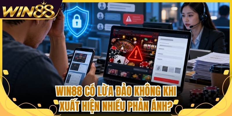 Win88 có lừa đảo không khi xuất hiện nhiều phản ánh?